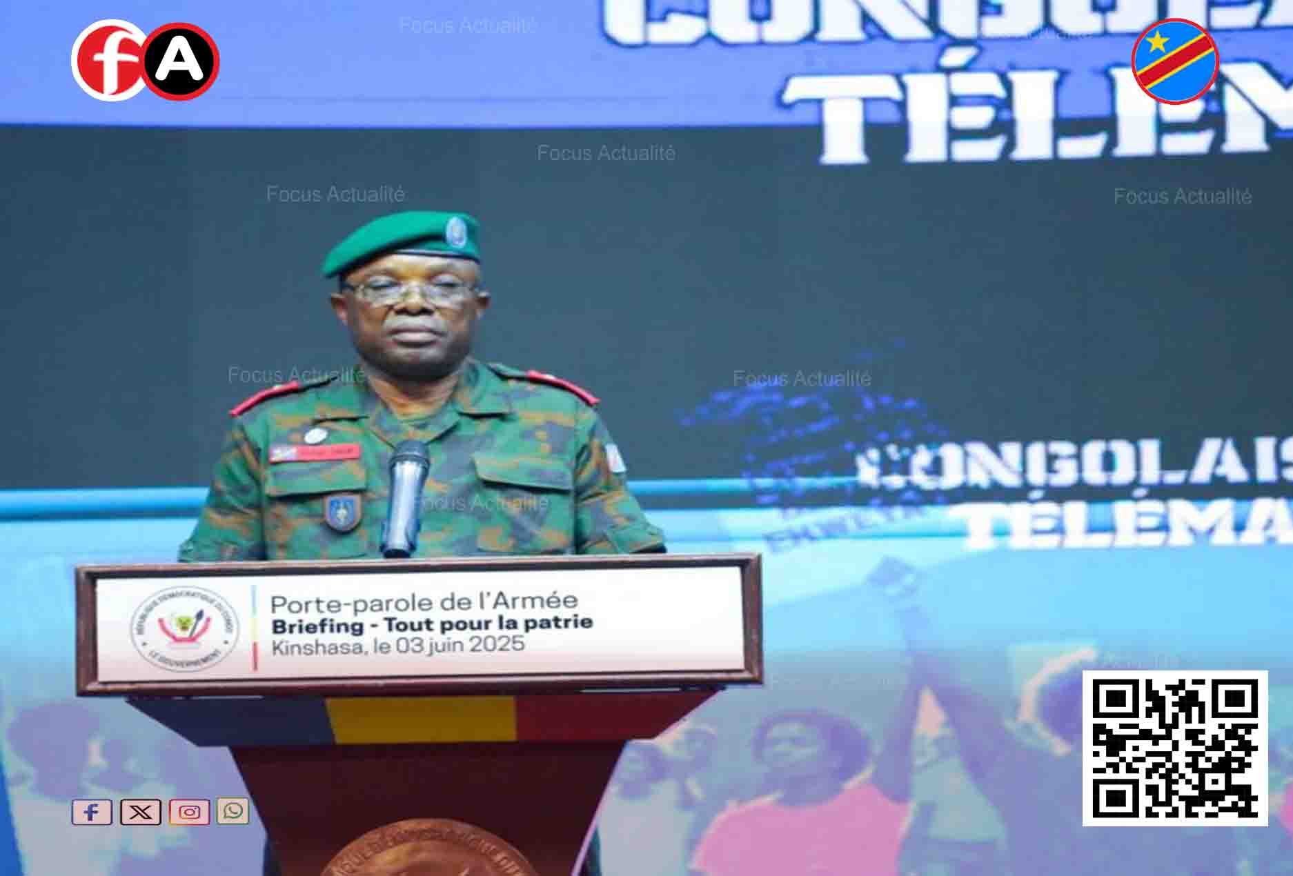 Uvira sous tension : Kinshasa dément le retrait du M23 et pointe une stratégie rwandaise
